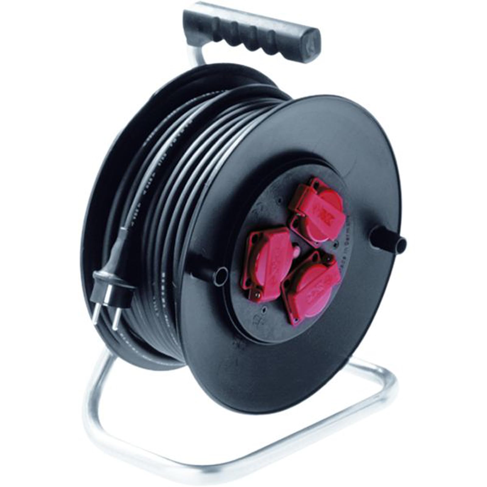 Bachmann - Enrollador exterior 25m negro plastico