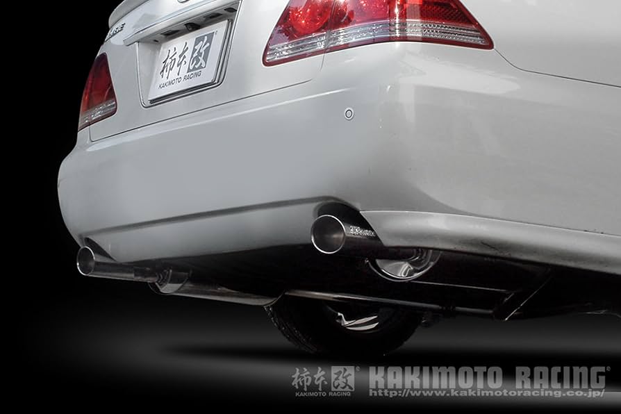 180系クラウン ステンレス製マフラー フランジ接続 80mm 180系