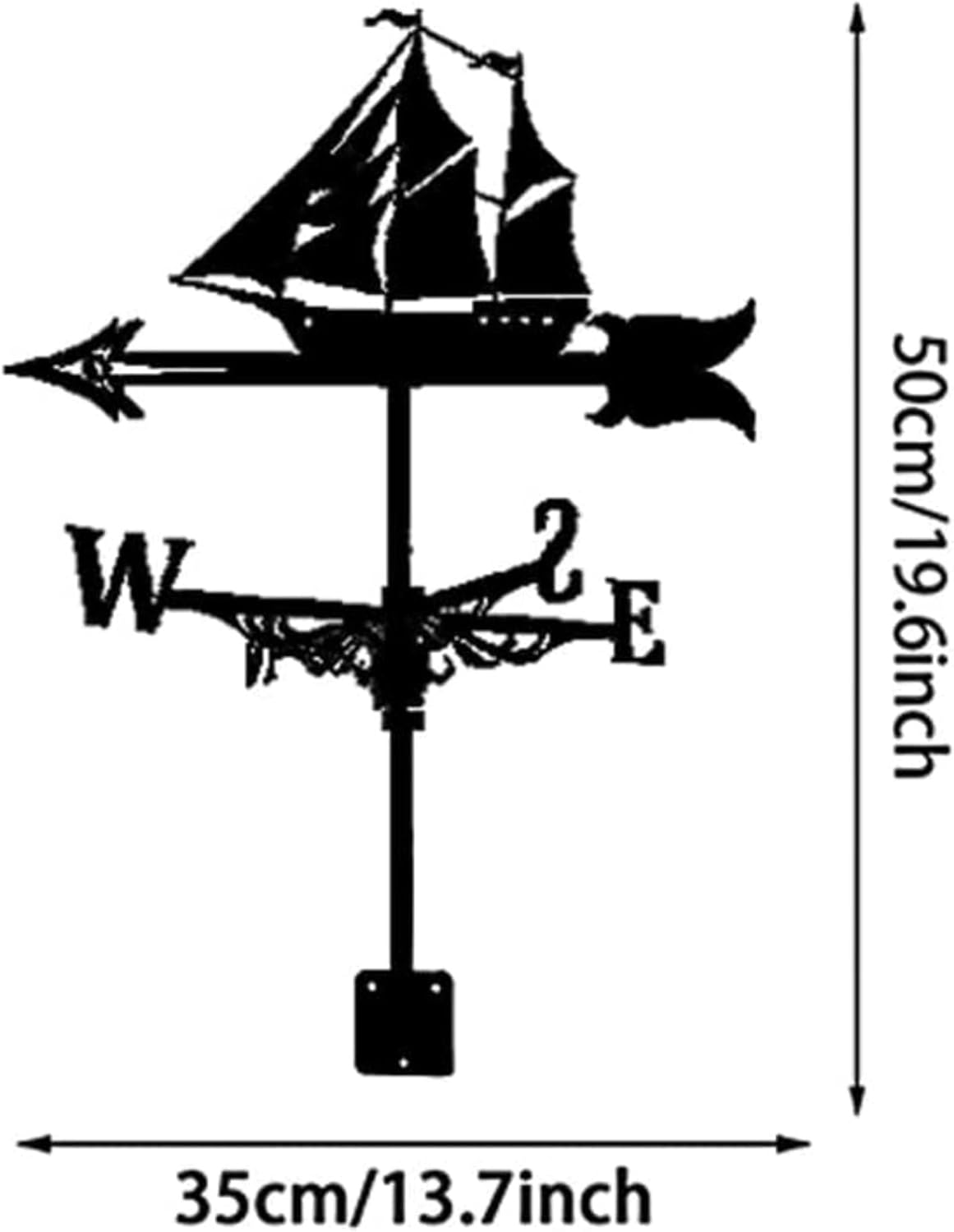デラックス 風見鶏 サテン ブラック 風見鶏 屋根彫刻用 庭 屋外 アイアンアート 風見鶏 コーティング 住宅 パティオ 芝生