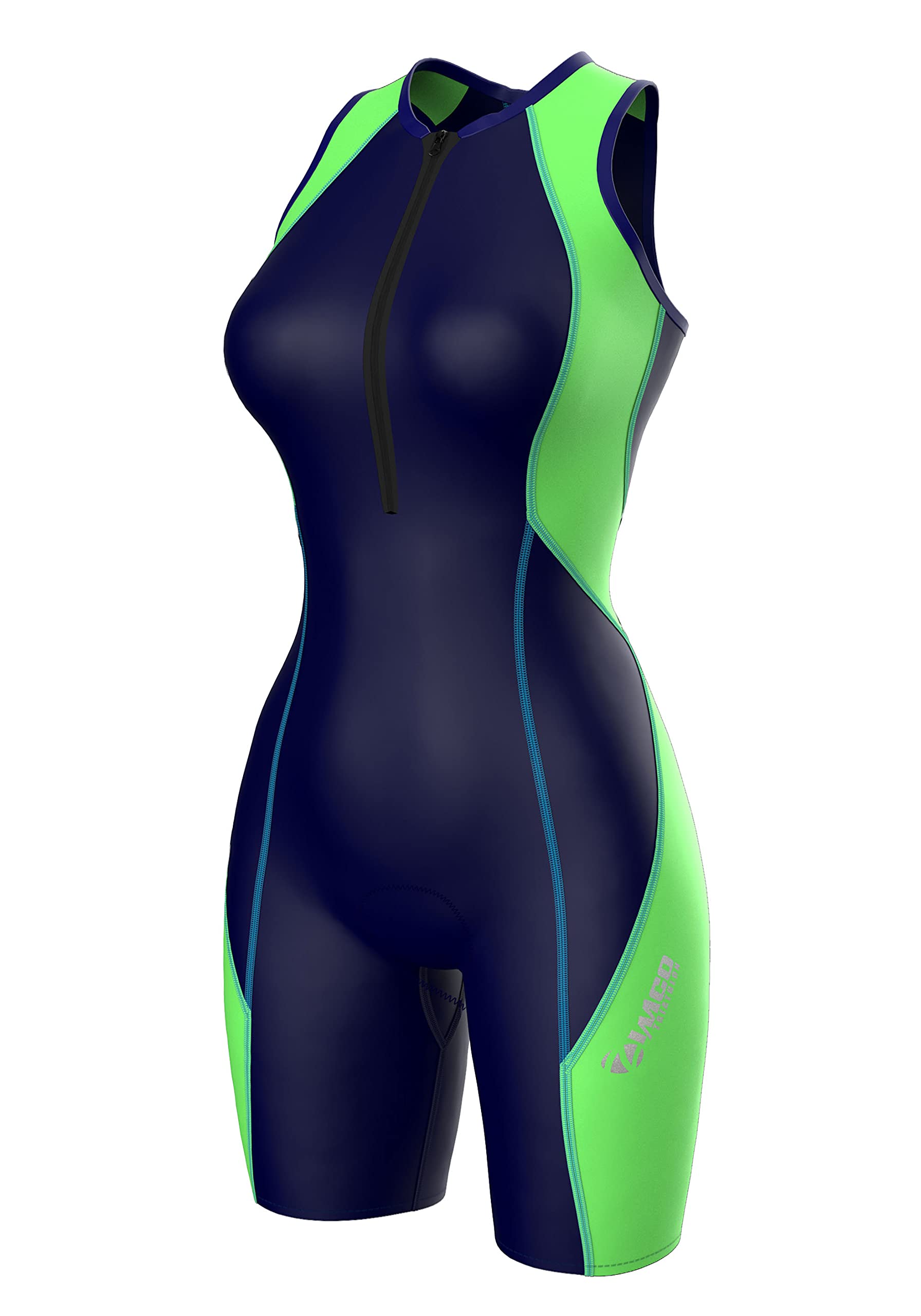 Zimco Elite Women Compression Triathlon Suit Skin Racing Tri Short Swim