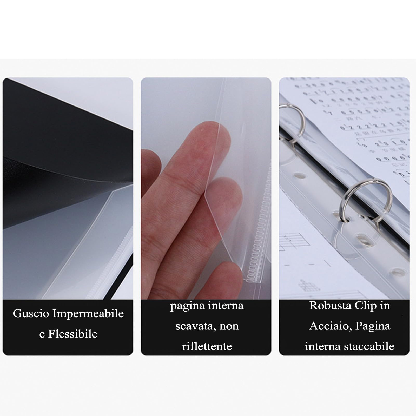 DOSSIER DE PARTITIONS, Classeur De Musique, Dossier De Choeur Approprié