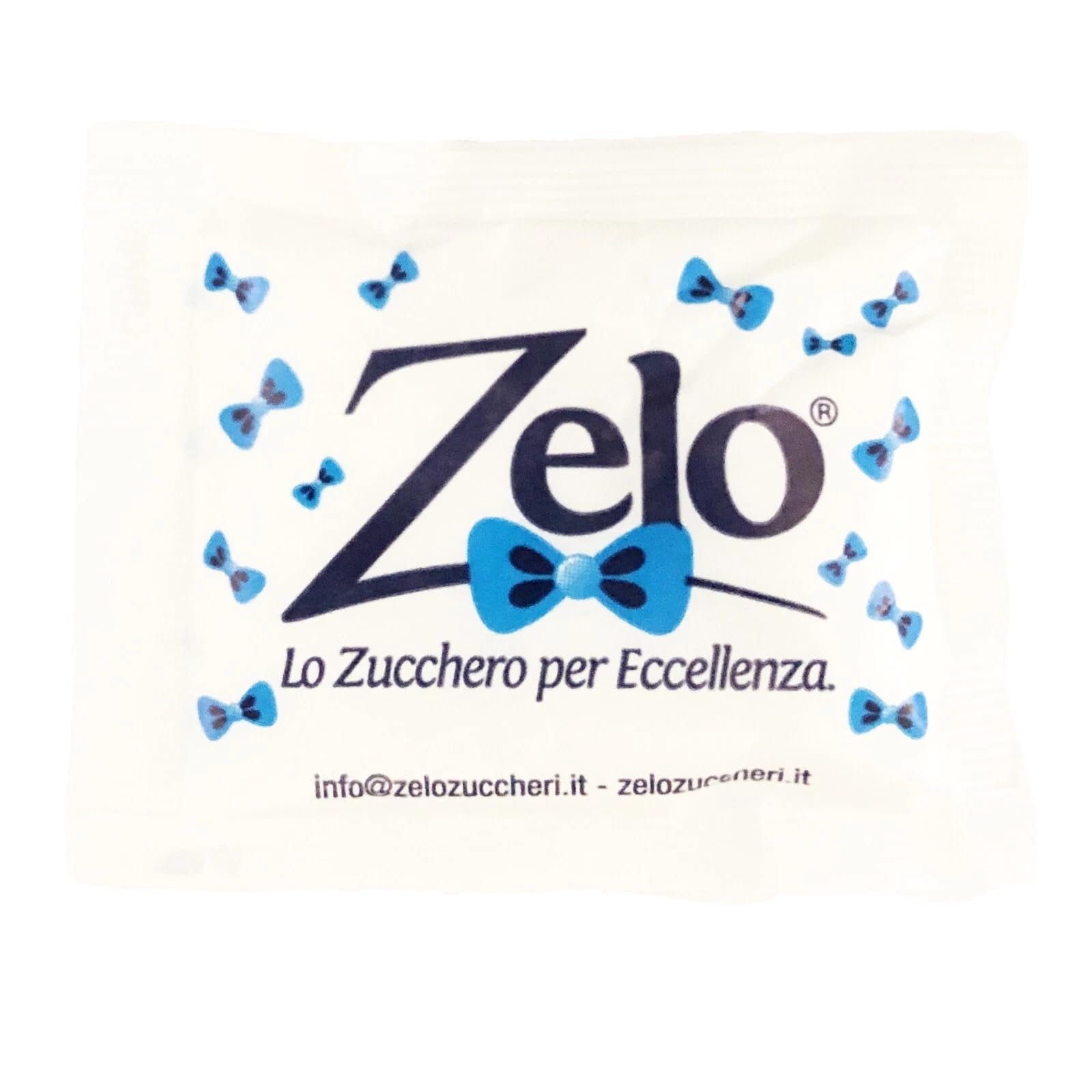 2000 Bustine di Zucchero Bianco da 5 grammi per caffè caffè e bevande calde ideale per bar, ufficio, casa - Sigillate singolarmente Zelo Zuccheri per Nero Reale