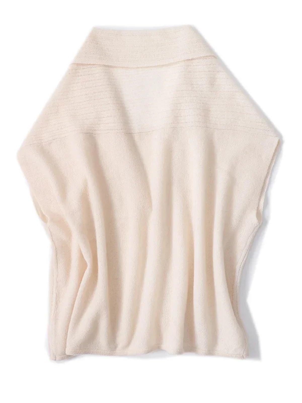 Poncho in Maglia da Donna Poncho Lavorato a Maglia, Scialle Largo, Mantello da Donna, Spesso, Casual, Morbido, fine, in Lana, Comodo, Autunno, Inverno, Cardigan