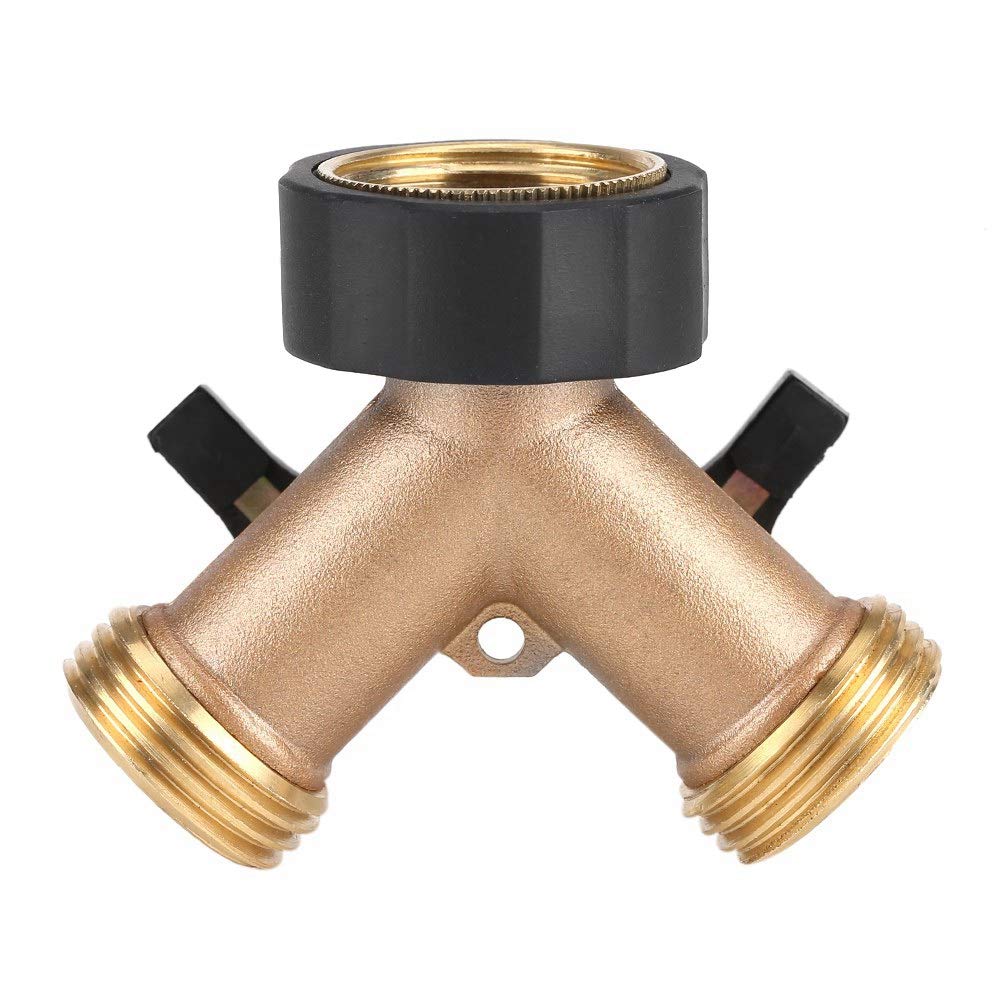 Conector de manguera, manguera independiente adaptador de espiga manguera de agua hecha de latón conector de forma