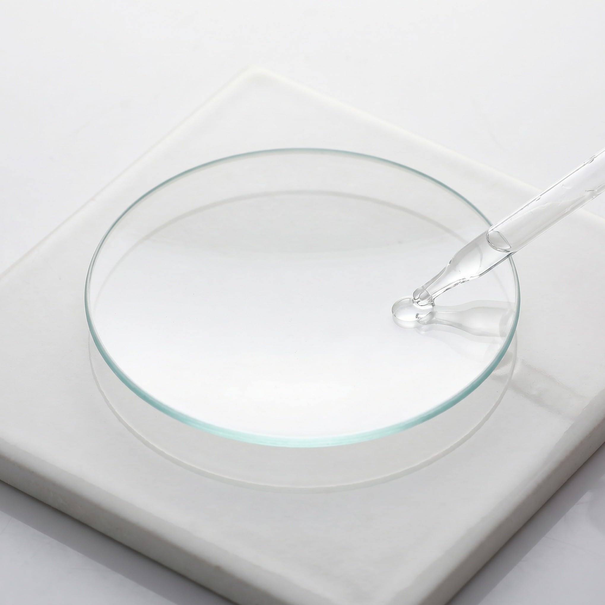 PRETYZOOM 10 Stück Rundes Uhrglas und Transparent Hitzebeständig für Labor aus Glas Geeignet für Chemische Experimente und Laboranwendungen