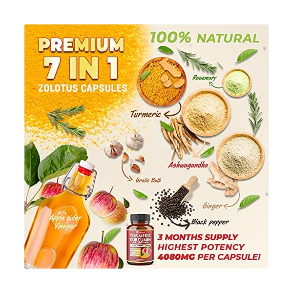 7-in-1-Turmeric-Curcumin-Apple-Cinder-Vinegar-Capsules-Equivalent-to-4080mg-3-Month-Supply-with-Ashwagandha-Ginger-Garlic-Bulb-95-Standardized-Curcuminoids-Joint-Absorption-Support 7 in 1 Turmeric Curcumin + Apple Cider Vinegar Capsules, Equivalent to 4080mg, 3 Month Supply with Ashwagandha, Ginger, Garlic Bulb, 95% Standardized Curcuminoids, Joint & Absorption Support
