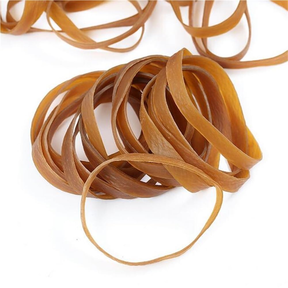 Bande Elastiche di Gomma di Grandi Dimensioni, 50 Pezzi di Elastico in Gomma, Elastico Alto 70x10 mm for Fai da Te, Artigianato, Scuola, Forniture for Confezioni di Fabbrica, Elastici