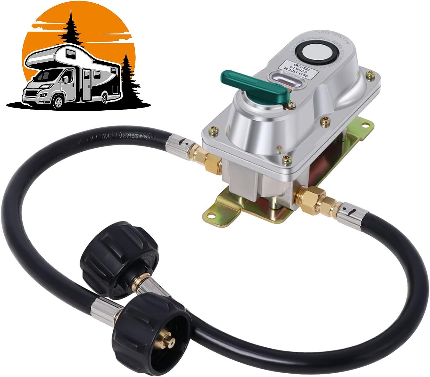 RV Propane Regulator 2Stage Auto Changeover LP Propane Gas