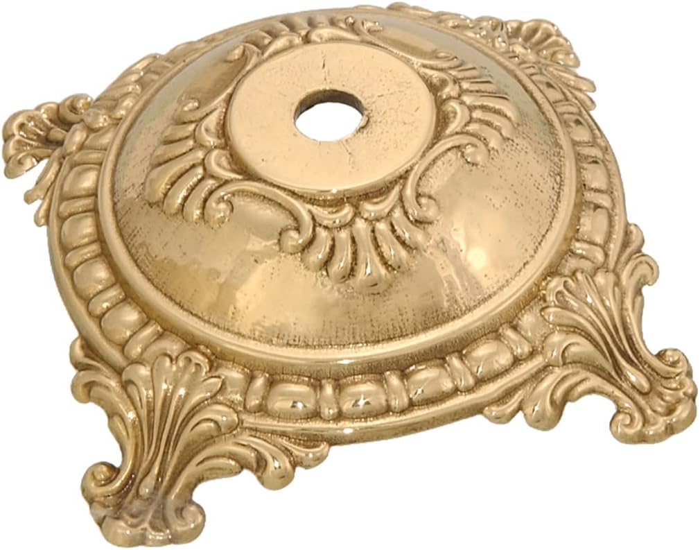 B&P Lamp® Small Victorian, Die Cast Brass Lamp Base, Polished & Lacq.