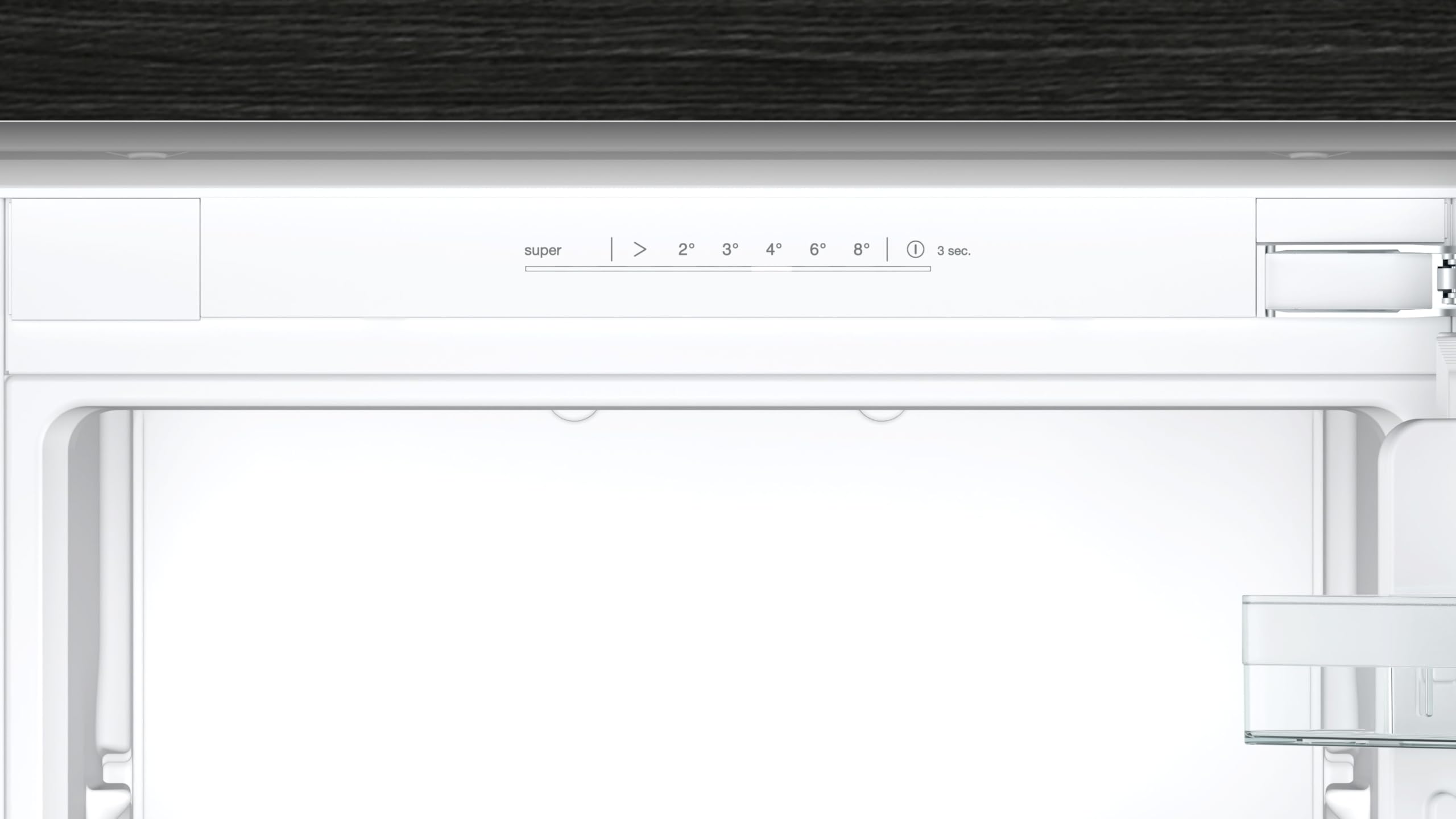 Siemens KI85NNFE0 iQ100 Einbau-Kühl-Gefrier-Kombination, 177,2 x 54,1 cm, 150 L Kühlen & 99 L Gefrieren, noFrost, autoAirflow - gleichmäßige Kühlung auf allen Ebenen, LED-Licht