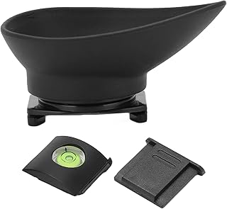 Visor ocular, protetor de visor, formato de orelha de gato, durável, macio, leve, com nível de sapato quente para câmera D800