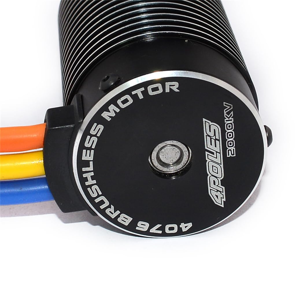Rocket 4076 2000KV bezczujnikowy bezszczotkowy wał silnika ø5 mm do 1/8 RC Drift Racing Car Monster Truck Buggy Off-Road RC Car