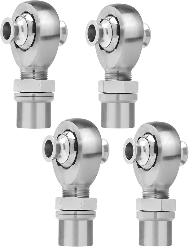 Kit de terminais Heim Joint 1-1/4" Joogto em aço cromo-molibdênio para direção e suspensão – 2 pares