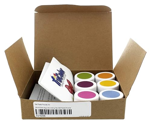 Miniatura 2 de TruColor Juego de polvos colorantes para alimentos vegetales de 6 colores - Polvo de pasta de gel natural