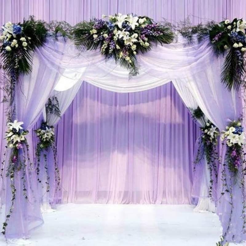 10m Organza Rolls do dekoracji weselnych i festiwalowych — F06(F13 10m)