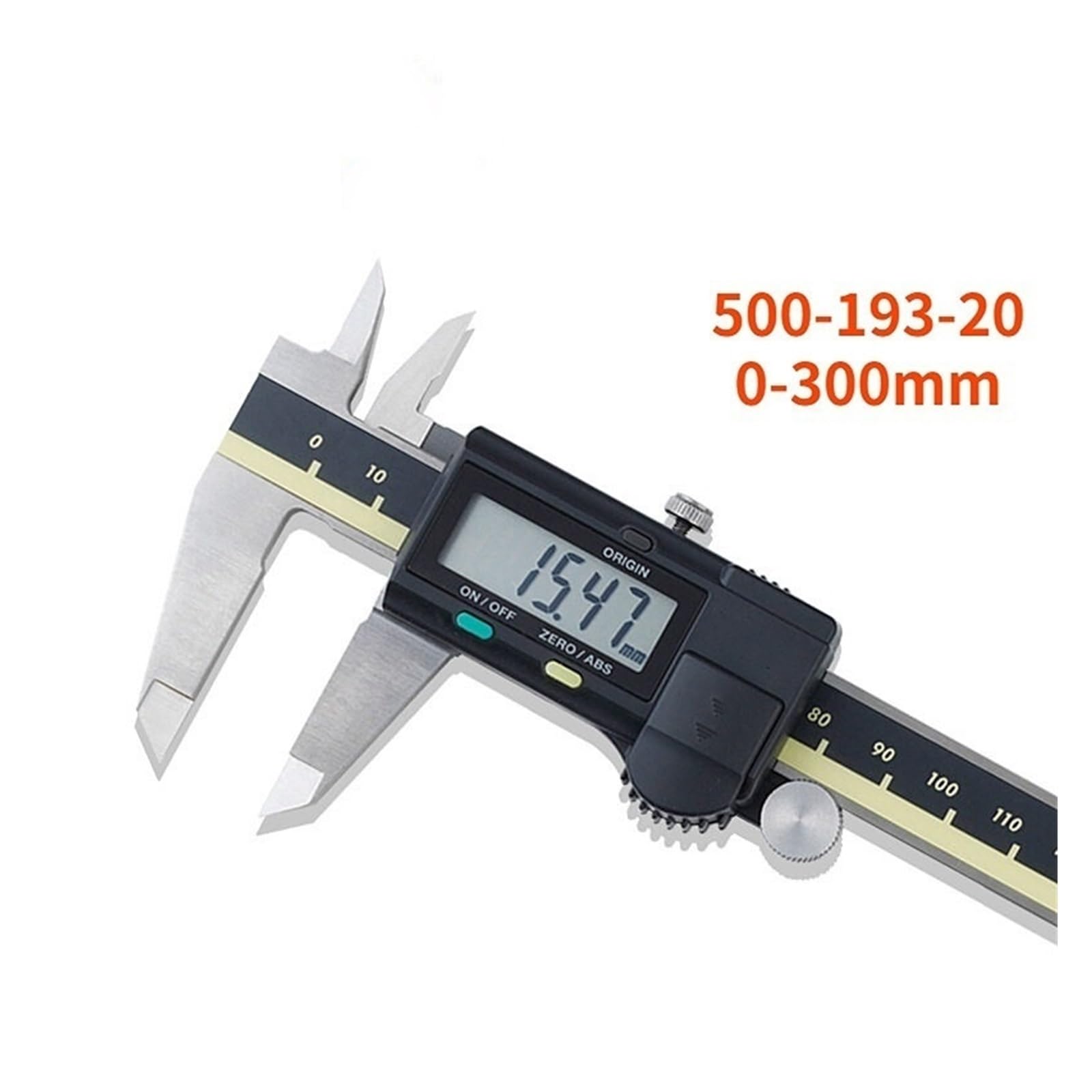 Suwmiarka cyfrowa LCD elektroniczna 150 200 300 mm 500-196-20 6 8 cali narzędzia pomiarowe stal nierdzewna (cyfrowy 500-193-20)