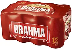 Pack Cerveja Brahma Lata 350ML - com 12 unidades