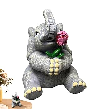 Amazon.co.jp: 玄関ホール象像、リビングルーム象の置物、寝室の