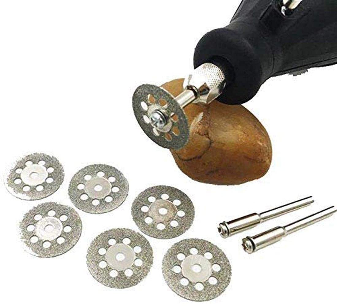 Diy Crafts 10228 7081 Rotary Tools Circular Saw Blades Cutting Wheel Discs Mandrel Cut Off, Multicolor, 5 Piece 3