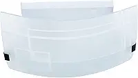 Plafon Sobrepor Quadrado, Attena, 1816 Peq Br, Branco