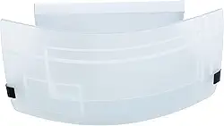 Plafon Sobrepor Quadrado, Attena, 1816 Peq Br, Branco