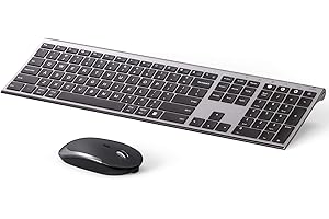 Bluetooth Keyboard and Mouse Combo by Jelly Comb: The Epitome of Convenience and Efficiency