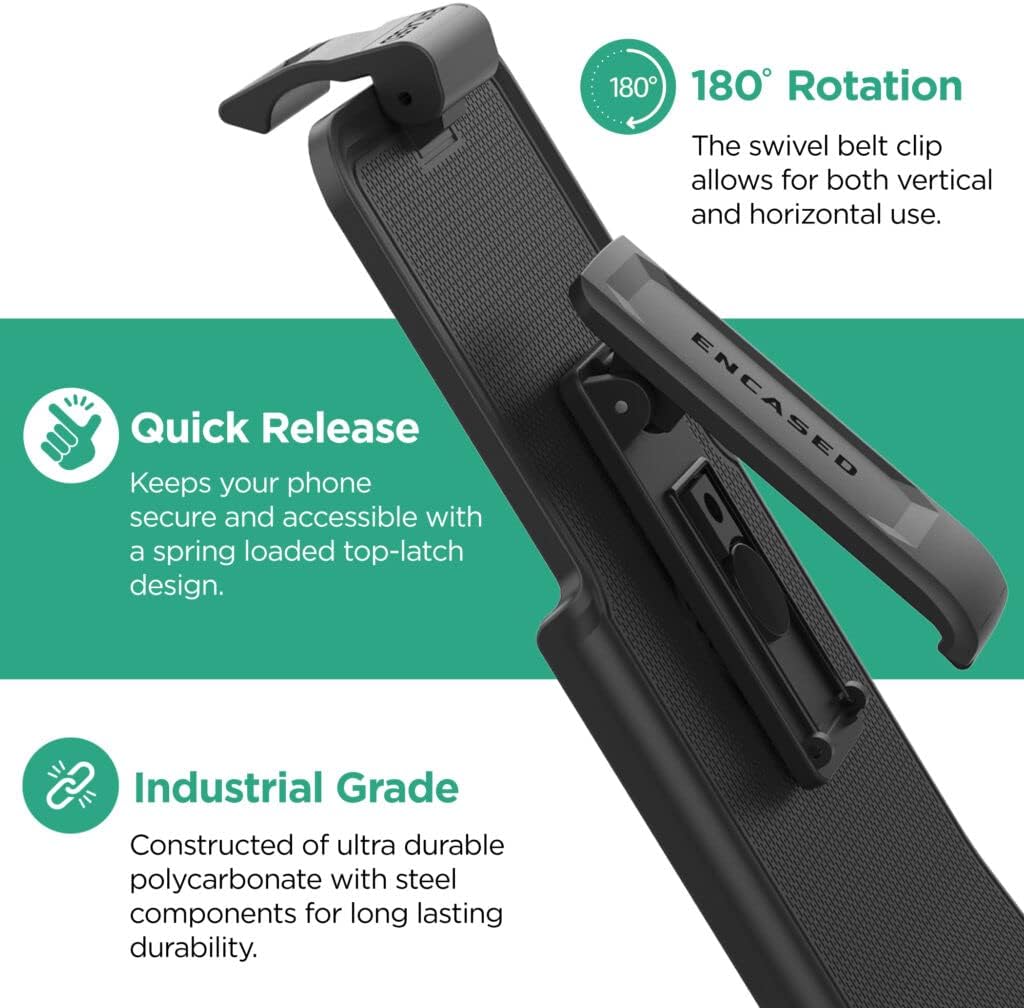 Encased Belt Clip for Otterbox Symmetry Series (iPhone 13 Pro Max) Holster Only, Case Not Included - Image 4