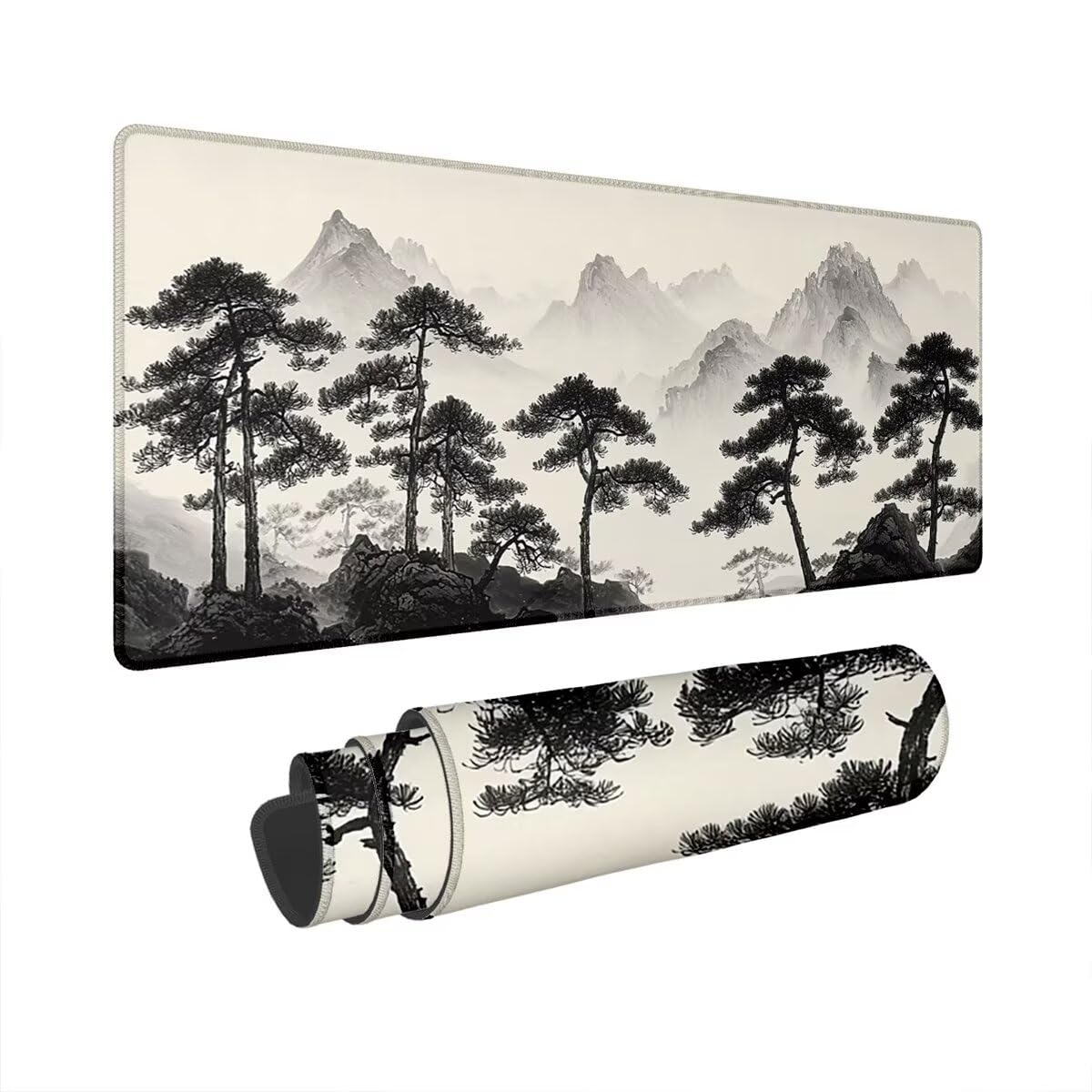 Podkładka pod mysz XXL 1200 x 600 mm podkładka pod mysz do gier retro wodoodporna podkładka pod mysz podkładka pod mysz biurko biurko z antypoślizgową gumową podstawą akcesoria biurowe dywan biurko