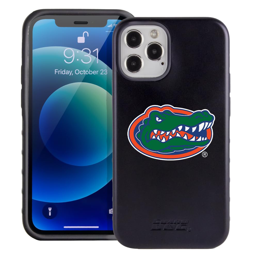 Guard Dog Case Compatible with iPhone 12/12 Pro - Military Grade - Rugged Two Piece Protection - Collegiate Licensed - Florida Gators - Logo