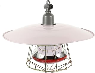 Parliky Aquecer 1 PC Caixa Lâmpada De Calor Lâmpada De Aquecimento Para Cachorros De Metal Gaiola De Cachorro Lâmpada De Calor De Aves Incubadora Luz Quente Gaiola De Porco Luz De