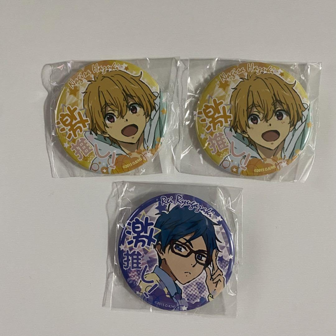 ハイスピ 缶バッジ 渚 Free! ハイスピード 葉月渚 缶バッジ 7個セット