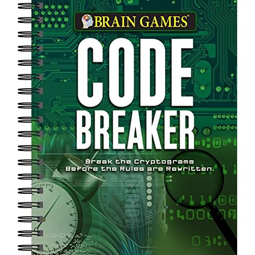 Brain Games – Code Breaker Spiral-bound – February 15, 2017