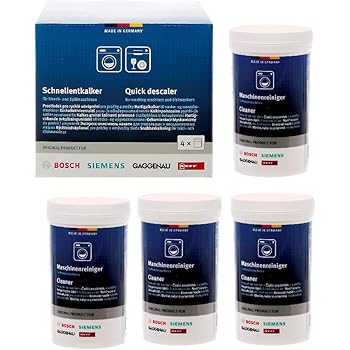 bosch siemens quick descaler for washing machines and dishwashers