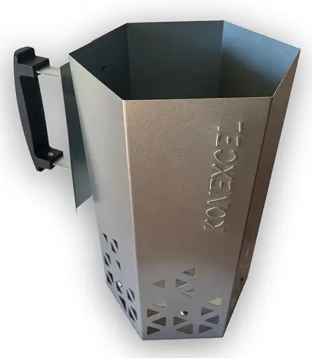 Heavy Duty Charcoal Chimney Starter | BBQ Chimney...
