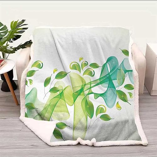 Miniatura 2 de Cobijas Calientes para Invierno Cobijas - Manta de sofá cálida, acogedora, gruesa para sofá, cama, sofá, silla, tamaño 47 x 59 pulgadas