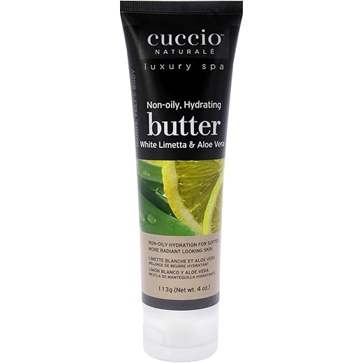 Cuccio Limetta Aloe Butter - Spa Lotion