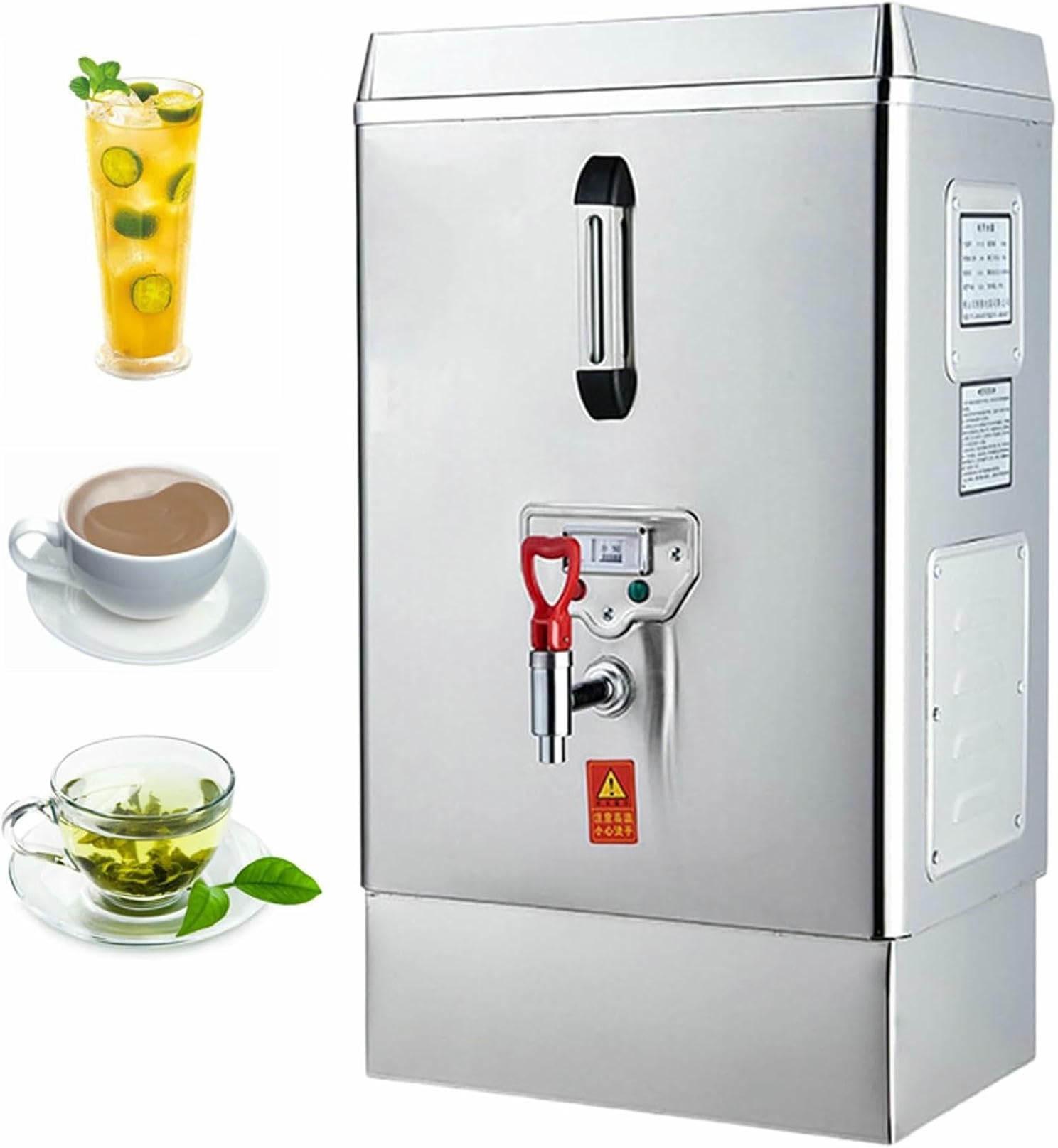 LYDZUSDP Drinking Hot Water Boiler,30L Commercial Stainless Steel Hot Water Dispenser with Non Drip Tap,Insulation Function,for Canteen,School,Company