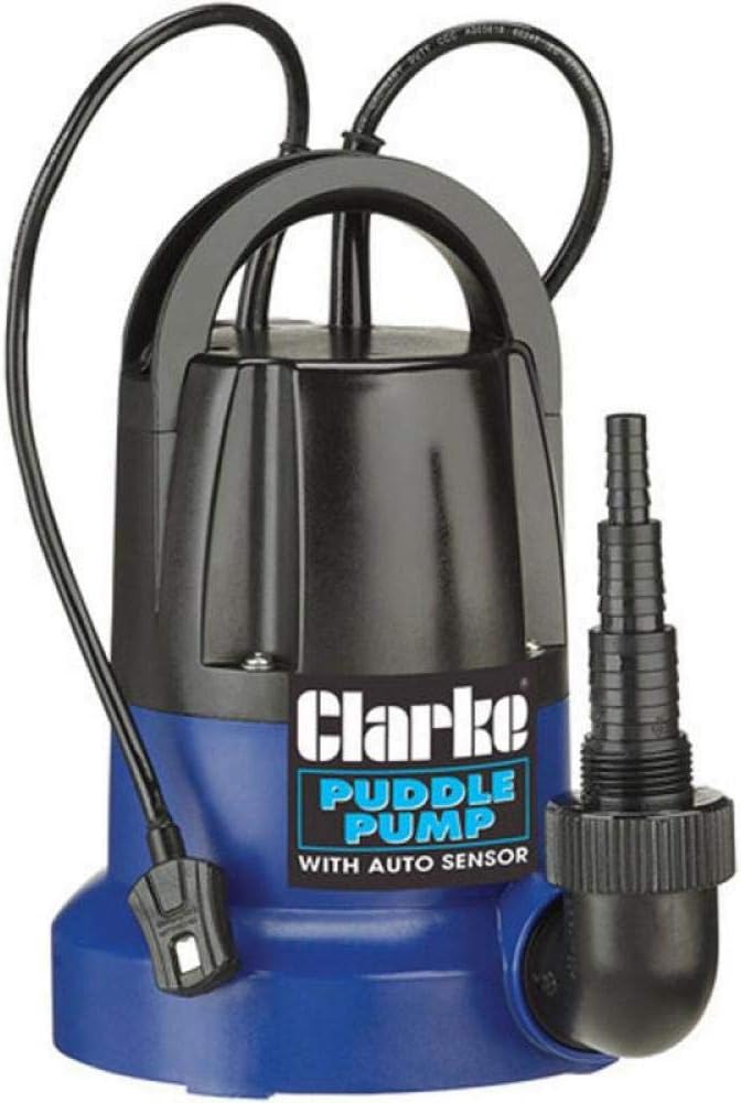 Clarke PSP125B 400W Puddle Pump With Auto Sensor