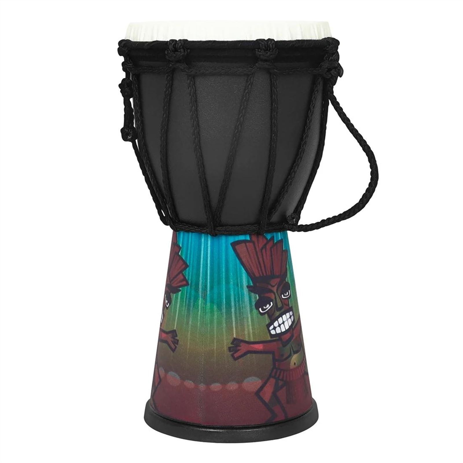 Profesjonalny Djembe 4-calowy Przenośny Bęben ABS Kolorowy Bęben Ręczny Djembe Profesjonalny Instrument Perkusyjny