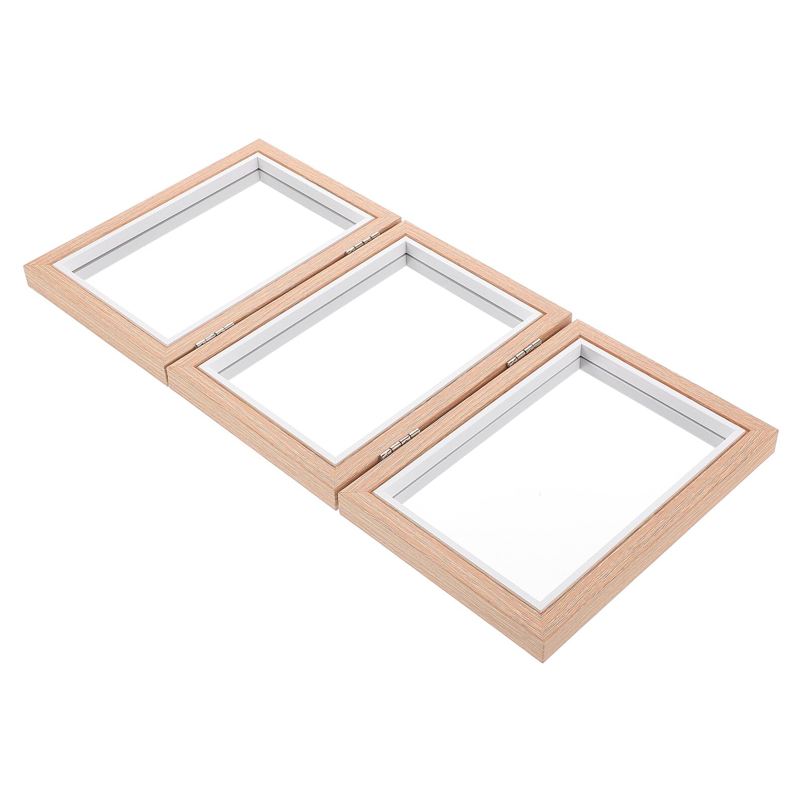 LIFKOME Miroir Montessori Incassable Pliable pour Tout-Petits, Miroir Éducatif 3 Faces, Cadre Sécurisé pour Coordination Œil-Main, D’éveil pour Salle de Classe et Chambre Bébé