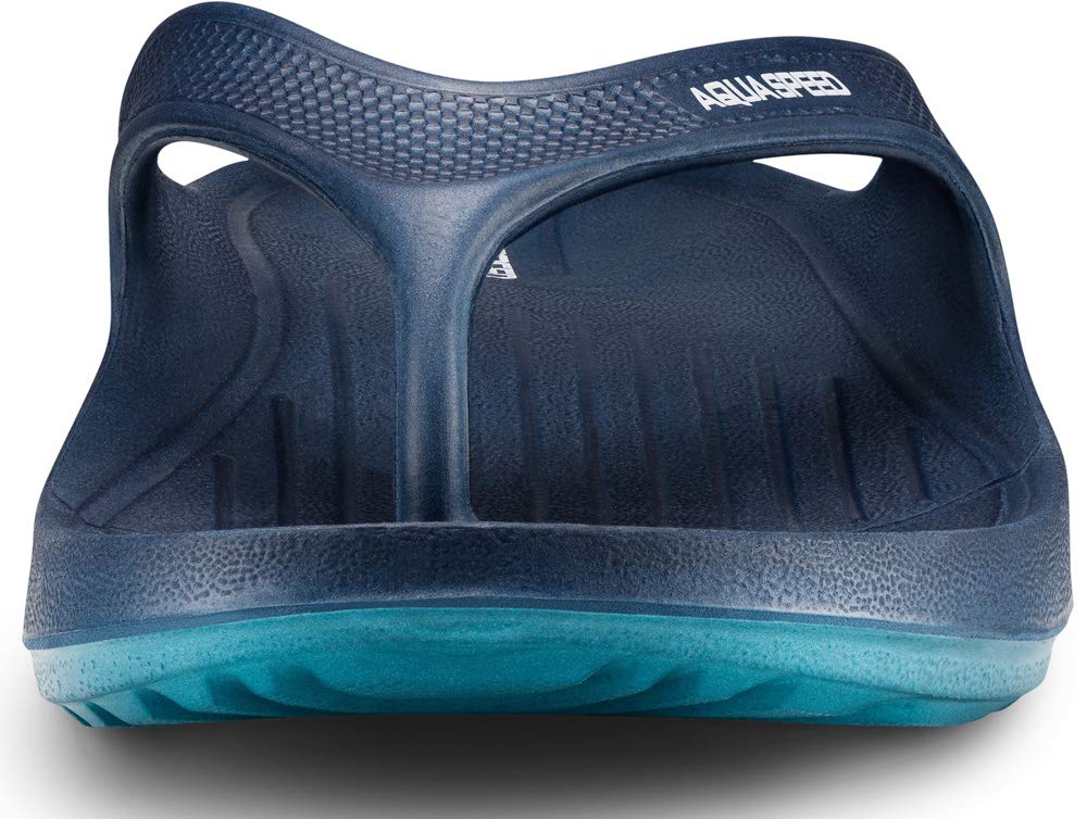 Aqua Speed ALCANO Sandales de Bain pour Hommes et Femmes | séparateurs d'orteils | Sandales de Douche | antidérapants