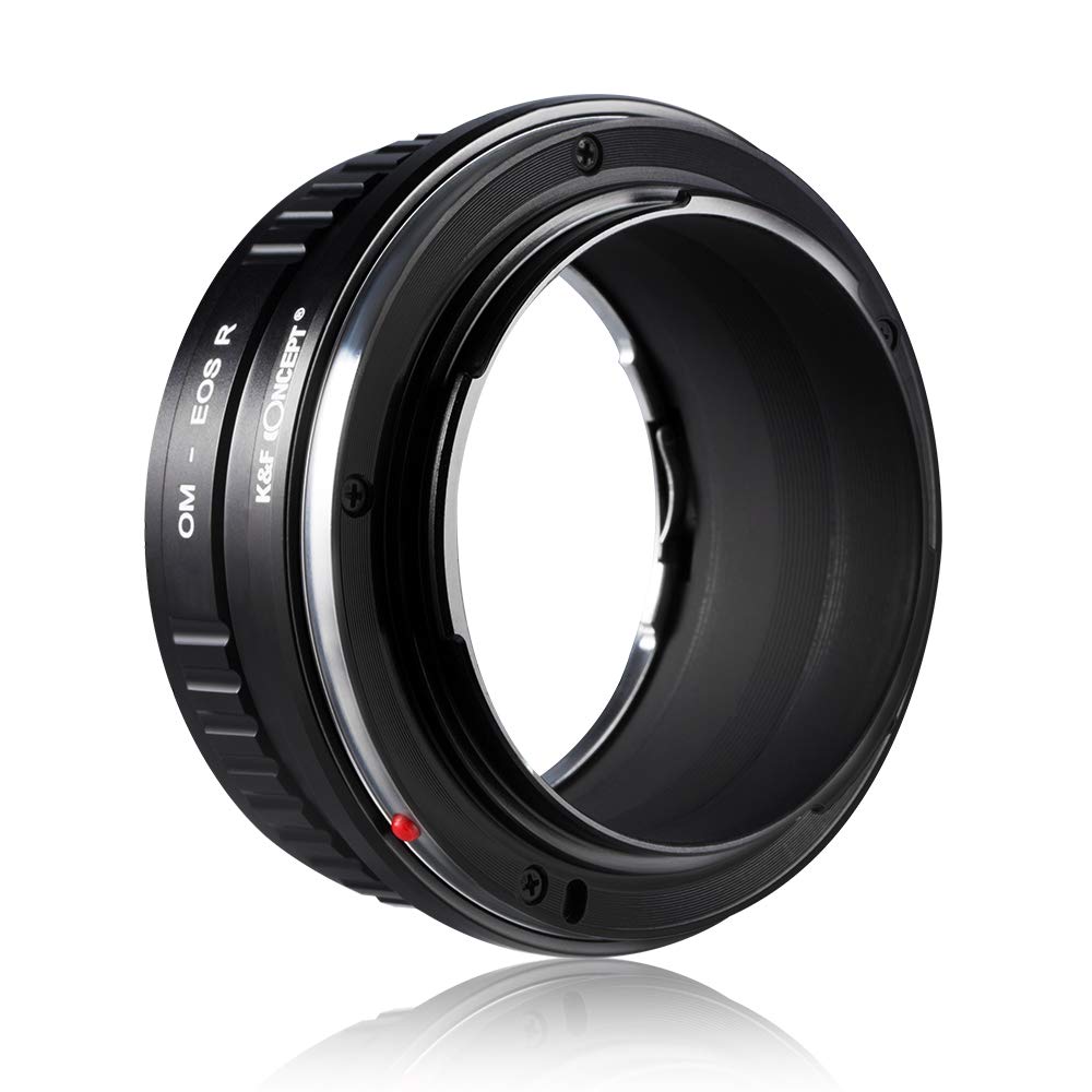 K&F CONCEPT Adattatore Di Montaggio Per Obiettivo Compatibile con Sony Alpha A-Mount (E Compatibile con Compatibile con Compatibile con Af) Su Fotocamera Compatibile con Canon Eos R ( Om-Eos R)