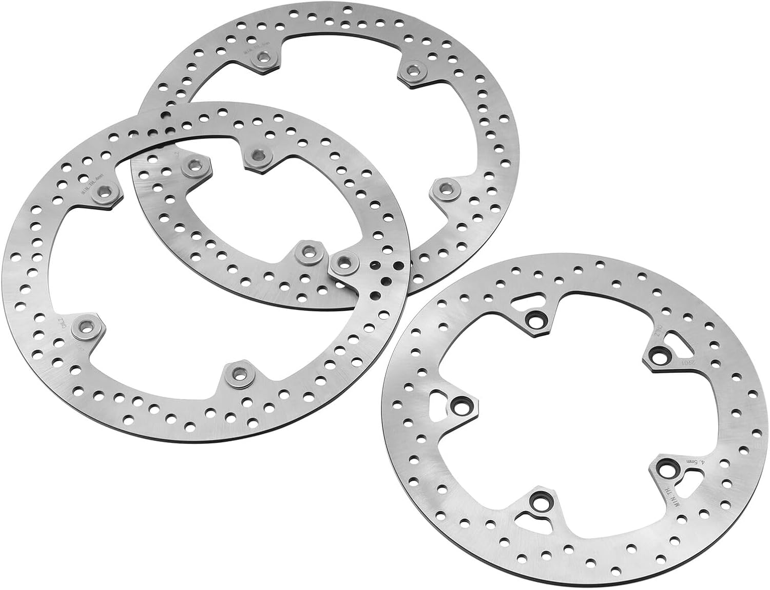 Green-L Motorcycle Pair Front Brake Rotor Disc Fit for BMW R1200GS R1250GS 2013-2020