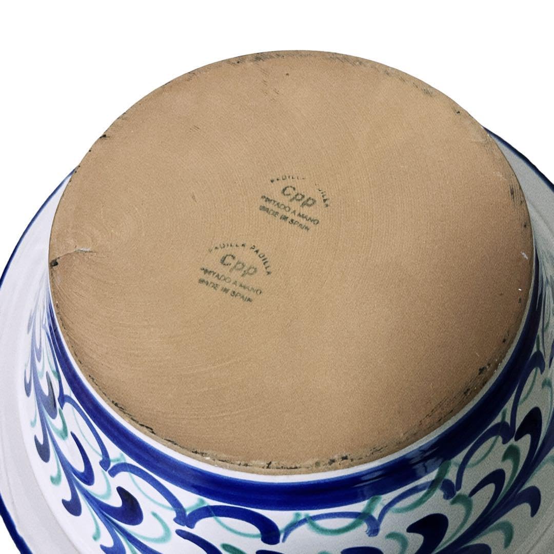 スペイン　グラナダ焼　大鉢　ボウル　ザクロ　花鳥　2点セット Amazon.co.jp: スペイン グラナダ Granada 食器 ザクロ 大鉢 深