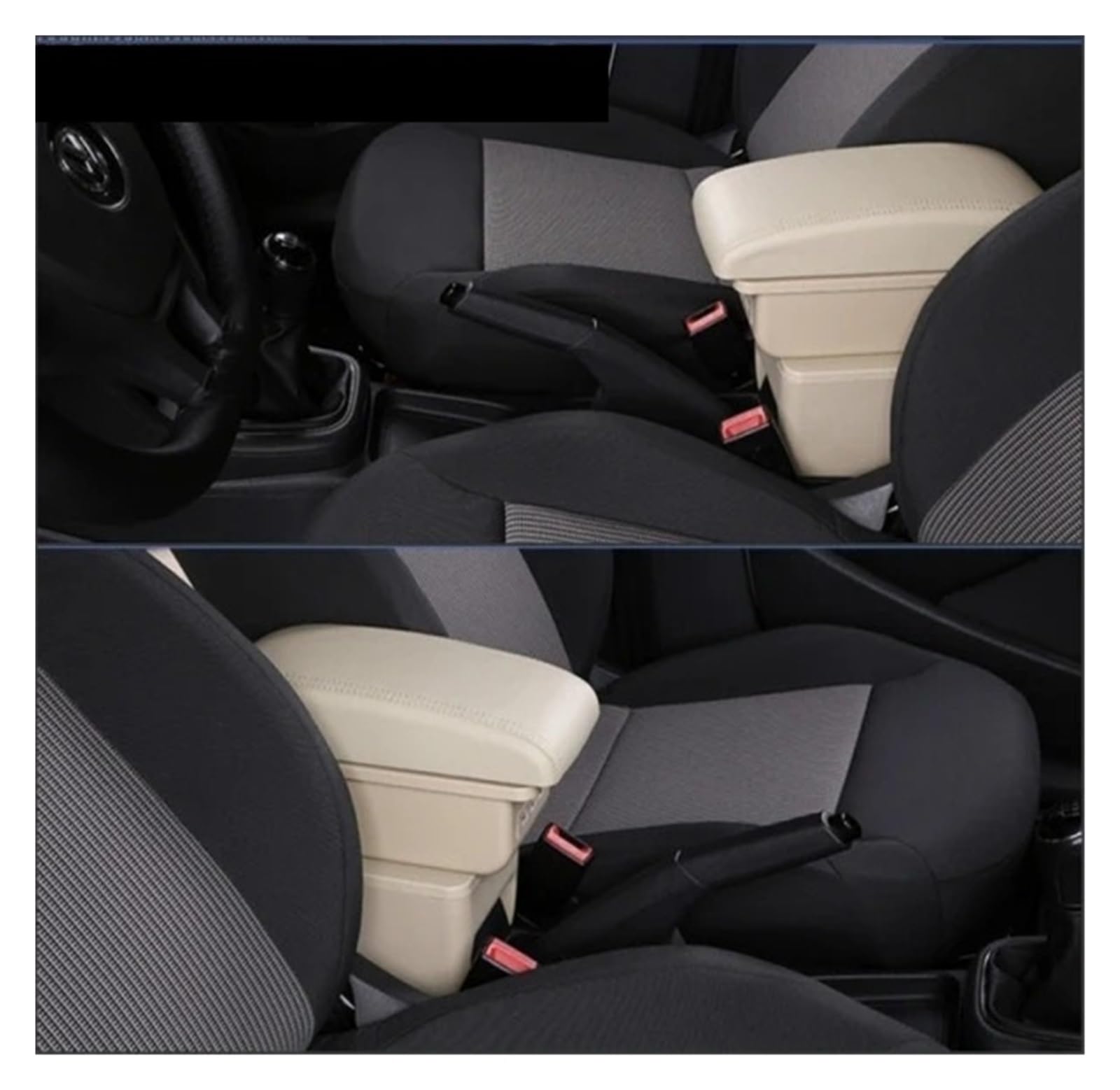 JMOLXURI Car Armrest Box For Kia For Picanto Armrest Box Center Console