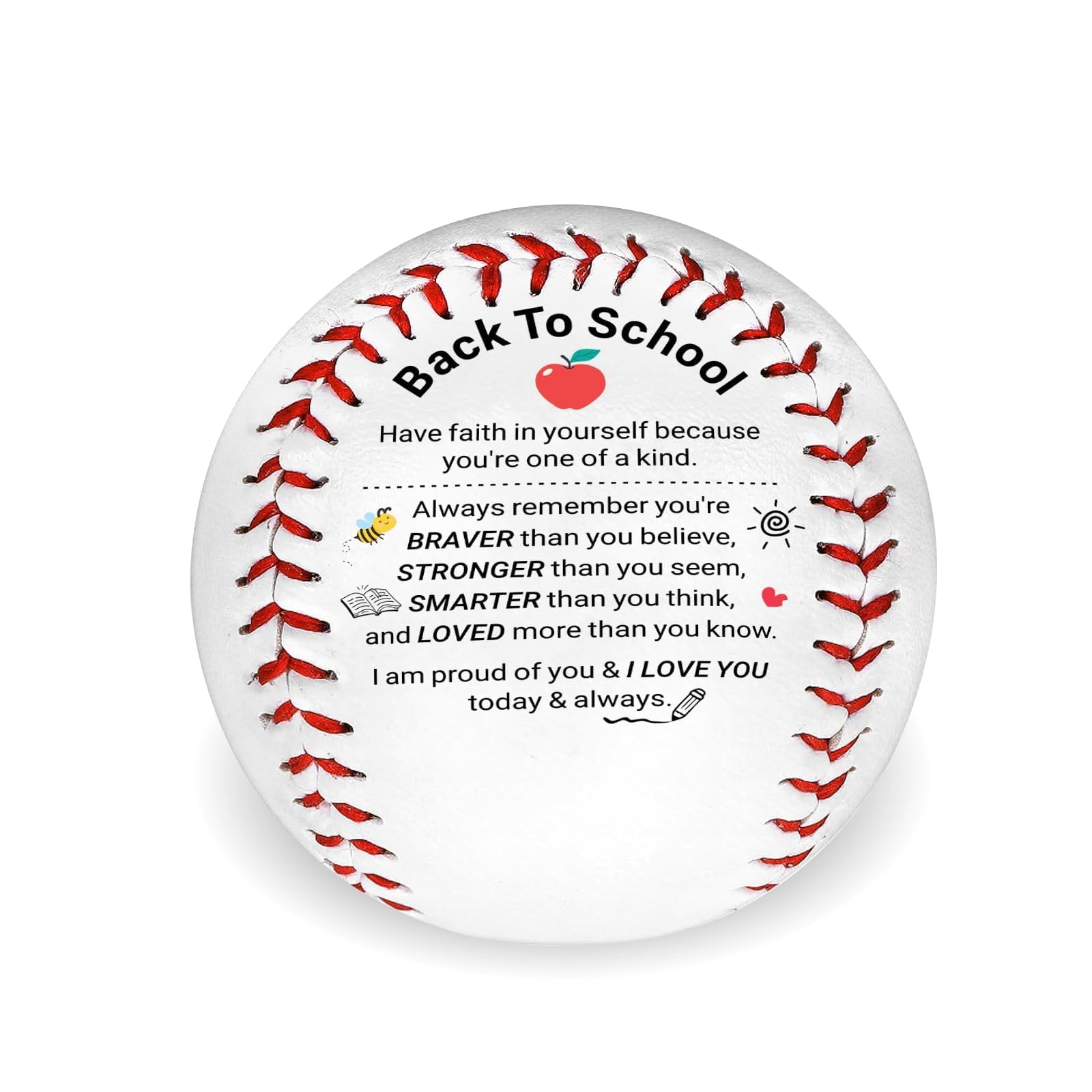 Last Day of School Gifts for Boys Baseball Gifts for Boys 8-12 Back to School First Day of School Supplies for Kids Teens Students Inspirational Baseball Stuff Homerun Gifts for Son from Mom Dad