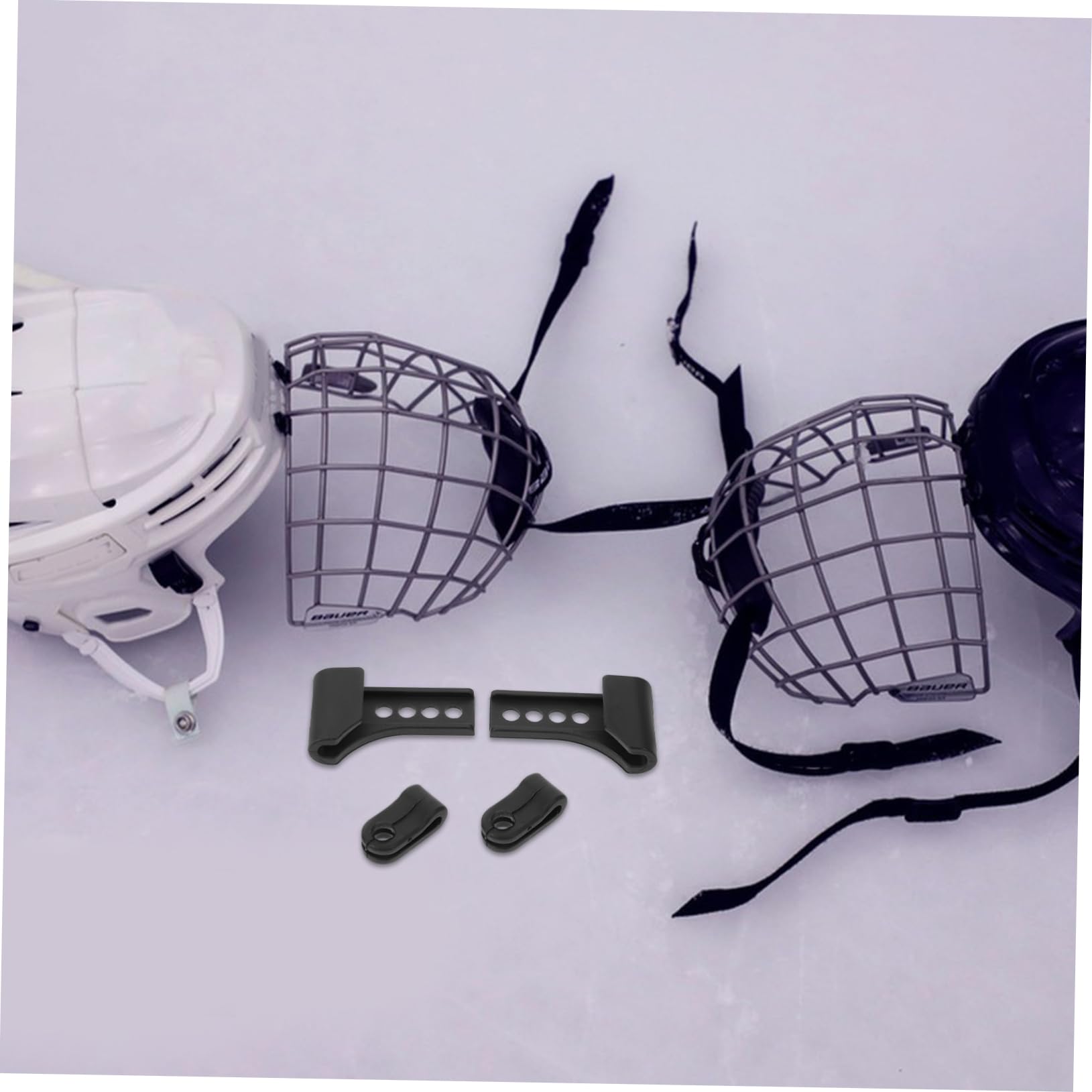 VANZACK 1pair Baseball Helmet Fastener Kit Secure Visor Clips for Sun and Eye Safety Essential Accessory for Baseball Players and Easy to Install
