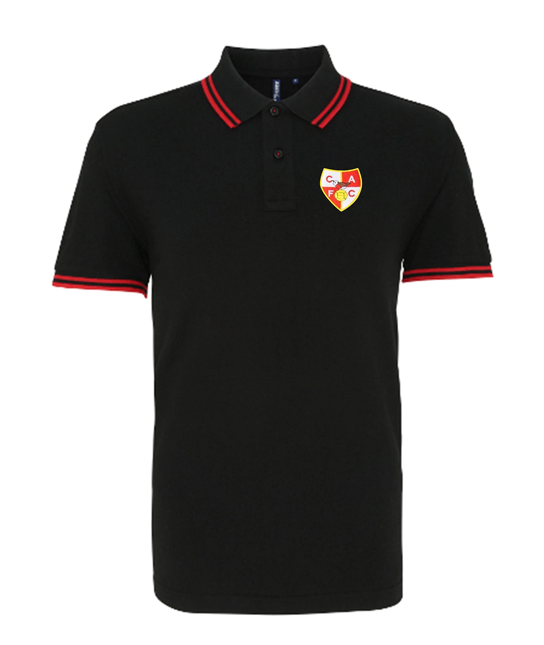 Charlton 1940s Retro Football Iconic Polo Embroidered Logo