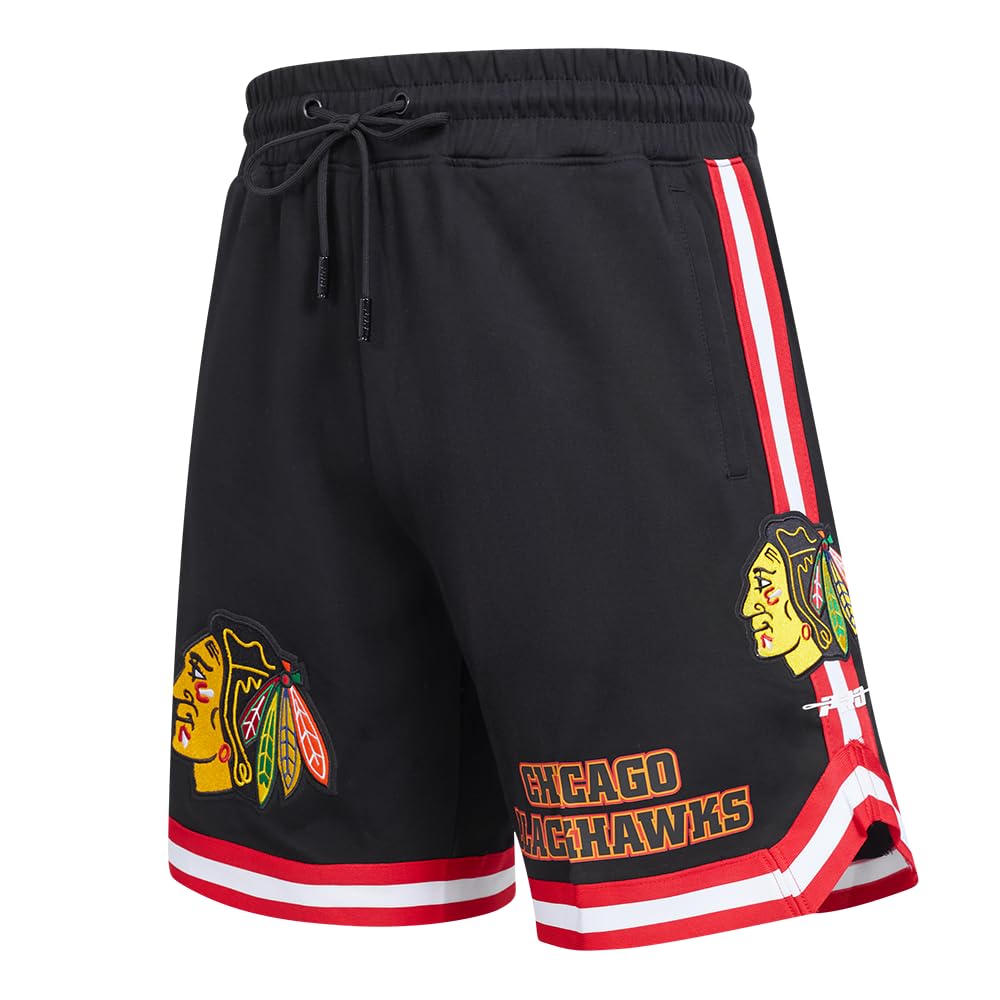 Pantalones cortos NHL Pro Standard algodón chenille premium rojo 8