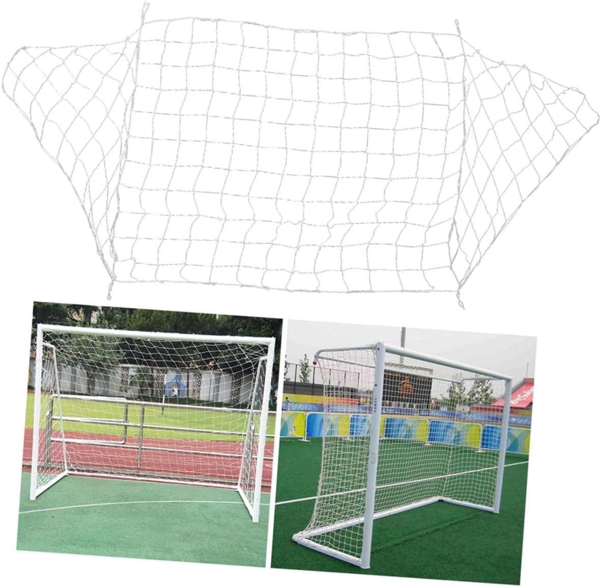 SUPVOX 2pcs Pe Soccer Goal Net Outdoor Sports Training Equipment for Players for Backyard and Skill Improvement